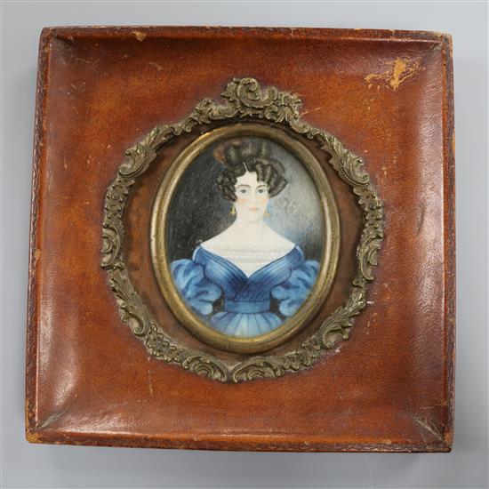 F. Resch, oil, portrait of woman